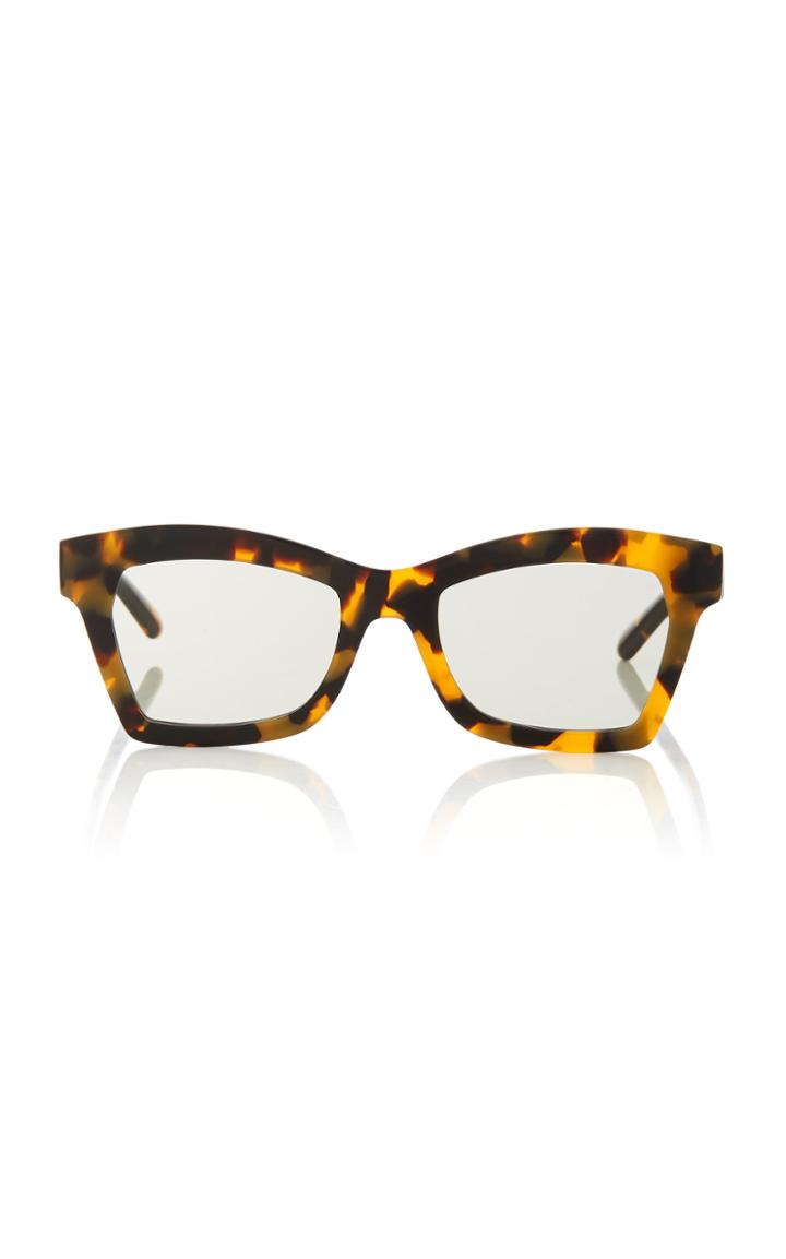 Karen Walker Blessed Square-frame Tortoiseshell Acetate Sunglasses