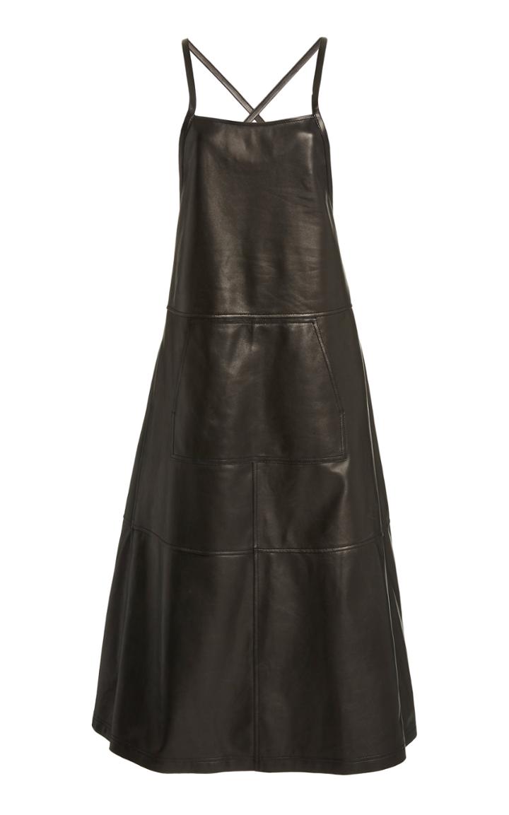 Moda Operandi Sandy Liang Mando Leather Dress
