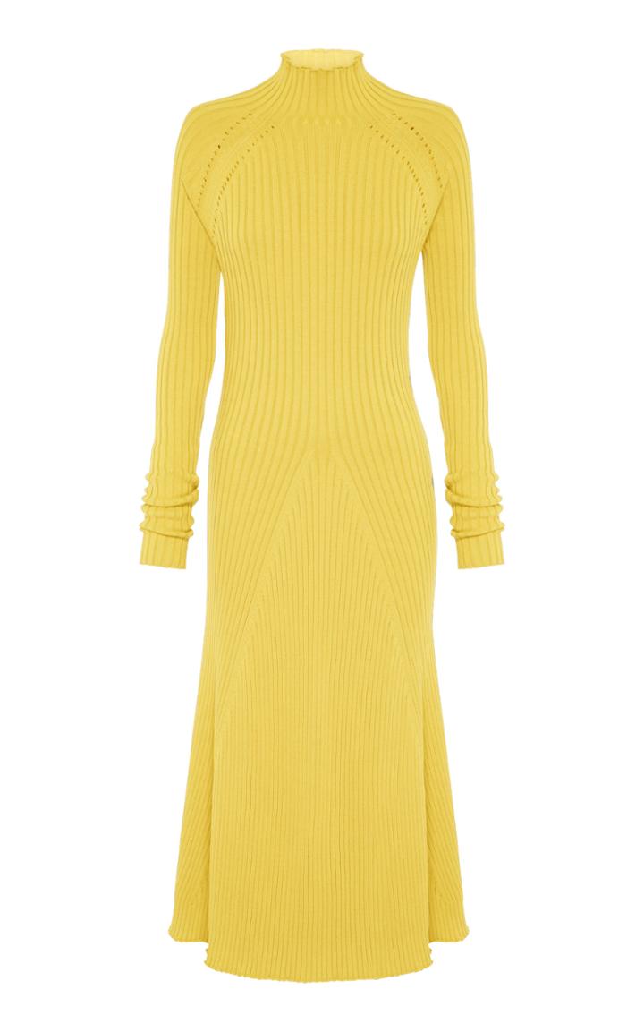 Anna Quan Mabel Mock Neck Knit Dress