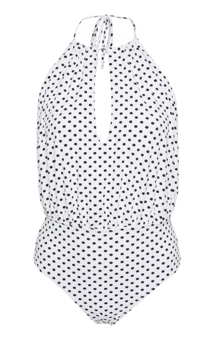 Stefania Frangista Amber Polka Dot One Piece