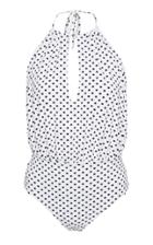 Stefania Frangista Amber Polka Dot One Piece