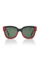 Marni Colorblocked Square Frame Sunglasses