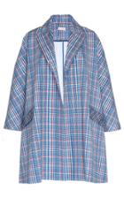 Dice Kayek Oversized Plaid Coat