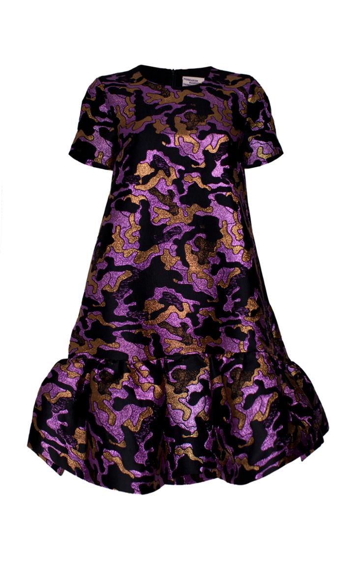 Baum Und Pferdgarten Alberthine Camouflage Swing Peplum Dress