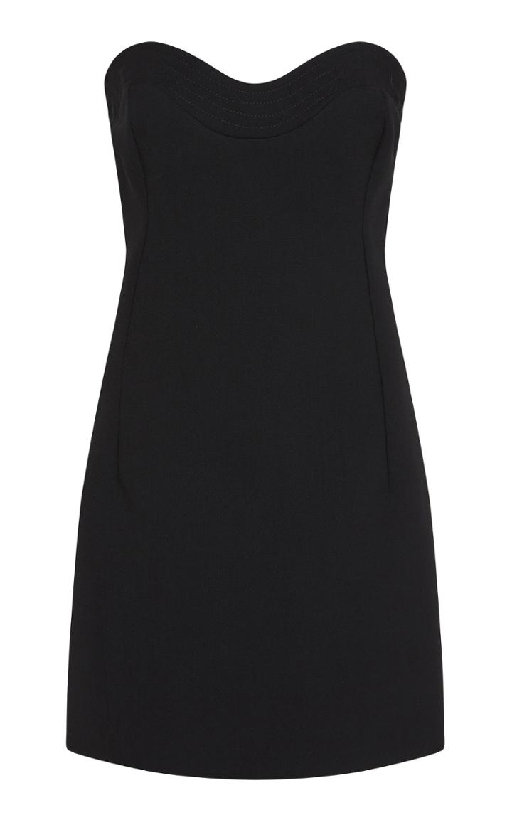 Moda Operandi Paris Georgia Wave Strapless Mini Dress