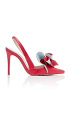 Delpozo Pleated Slingback