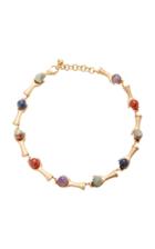 Lulu Frost Medera Riviera Gold-plated Multi-stone Necklace