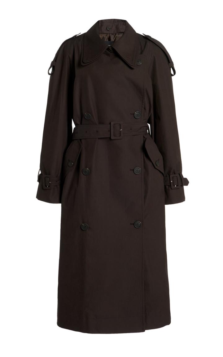 Moda Operandi Low Classic Classic Cotton-gabardine Trench Coat