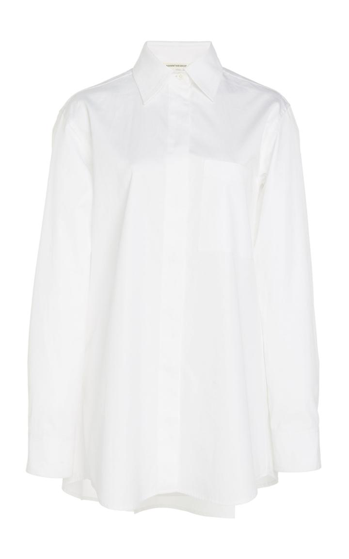 Boontheshop Collection Oversized Cotton Poplin Shirt