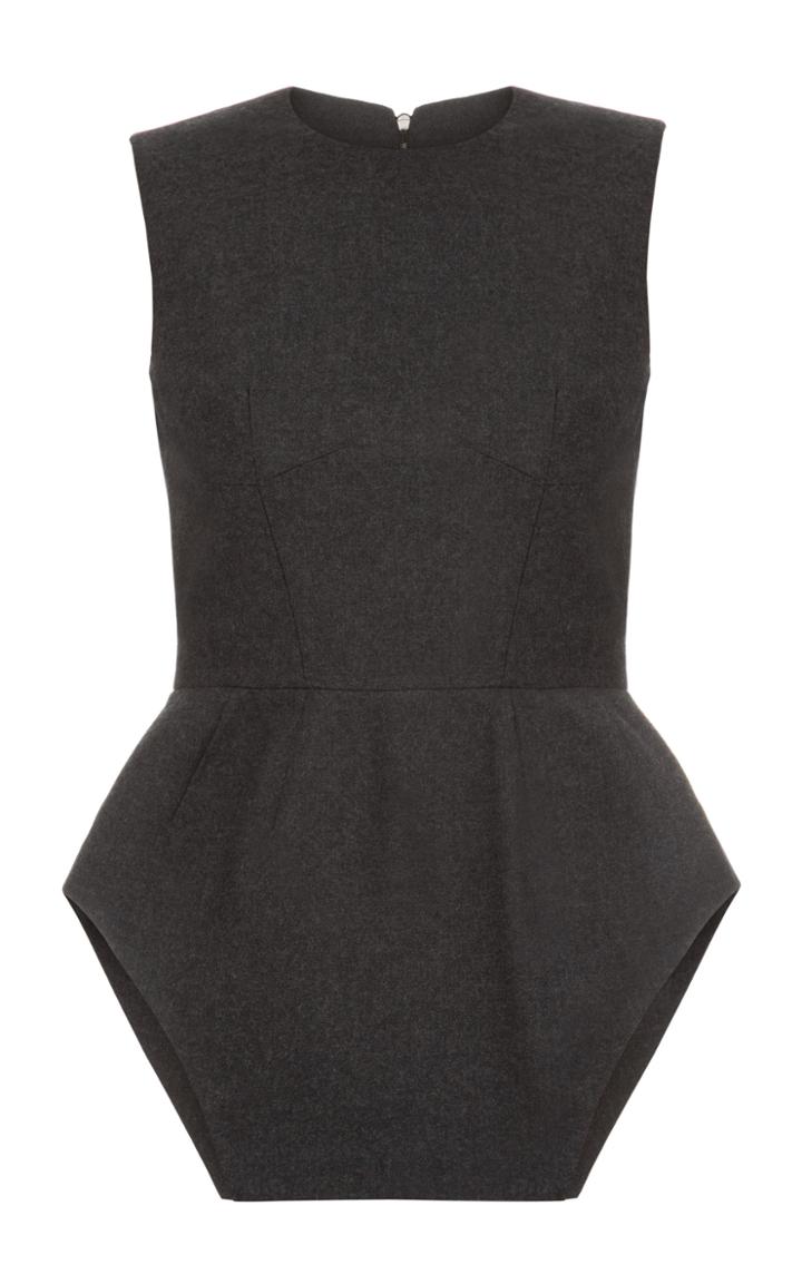 Lake Studio M'o Exclusive Ruffle Peplum Top