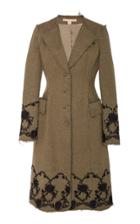 Brock Collection Portland Embroidered Boucle Coat