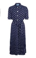 Prada Printed Short Sleeved Dress