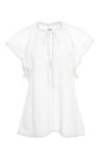 Talitha French Lace Frill Tank Top
