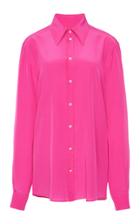 Moda Operandi Dolce & Gabbana Crepe De Chine Button-up Top Size: 40
