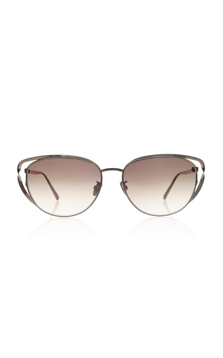 Linda Farrow Titanium Sunglasses