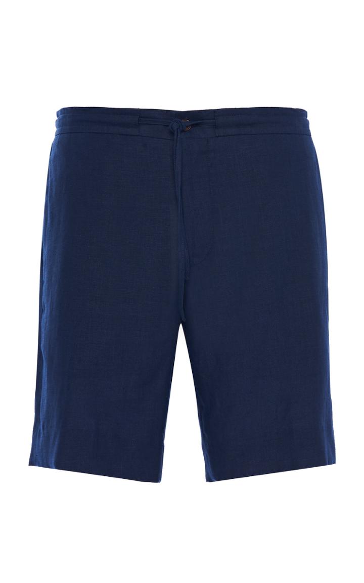 Ralph Lauren Purple Label Linen Drawstring Short
