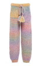 Loveshackfancy Blossom Knitted Wool-blend Pants