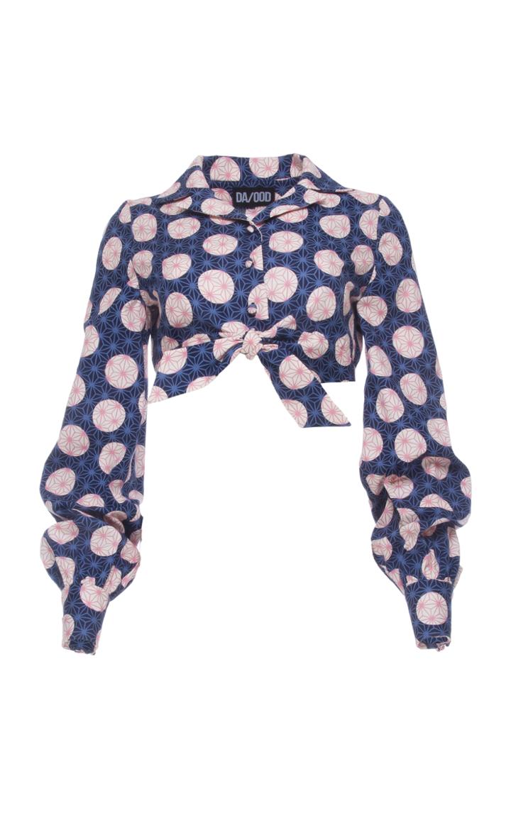 Dalood Tie Crop Shirt