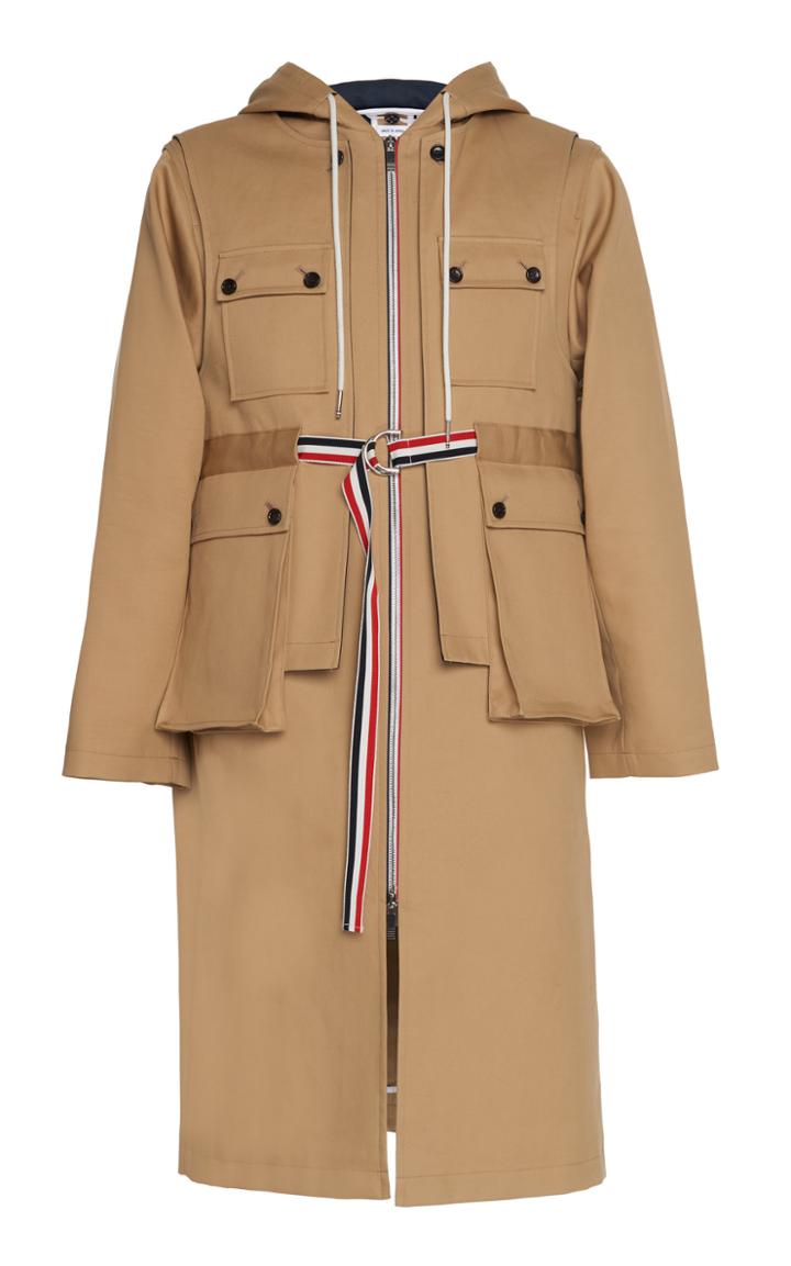 Thom Browne Hooded Mackintosh Parka