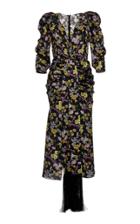 Magda Butrym Downey V-neck Floral Dress