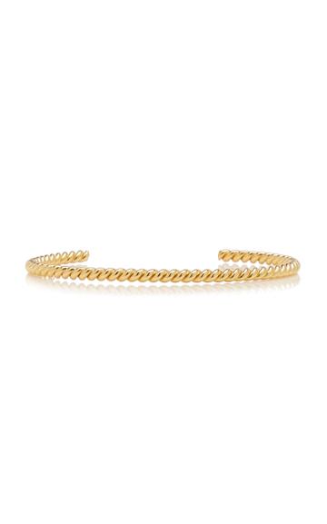 Isabel Lennse Twisted Gold-plated Cuff