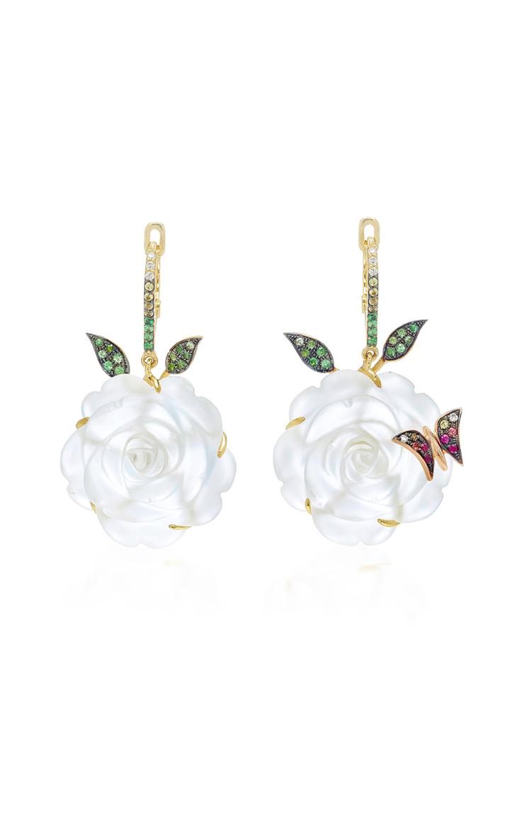Ele Karela One-of-a-kind Occult Petal Earrings