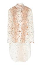 Racil Alana High Low Printed Silk Shirt