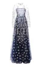 Naeem Khan Embroidered Gown