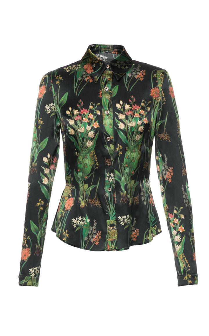 Lena Hoschek Nectar Printed Blouse