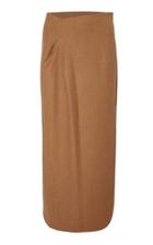 Zeynep Aray Wool Midi Skirt
