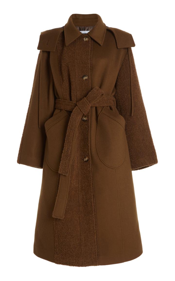 Moda Operandi Rejina Pyo Charlie Wool-boucl Coat