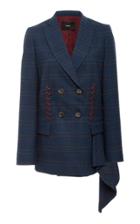 Echtego Jacky Checked Double Breasted Jacket