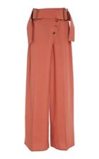Rejina Pyo Stevie Belted Wool Wide-leg Pants