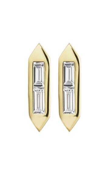 Moda Operandi Emily P. Wheeler 18k Yellow Gold Line Studs