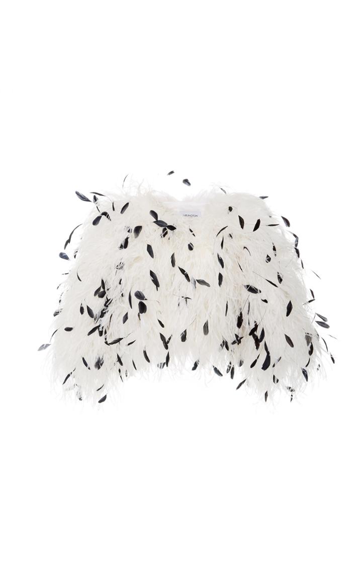 16arlington Ostrich Feather Jacket