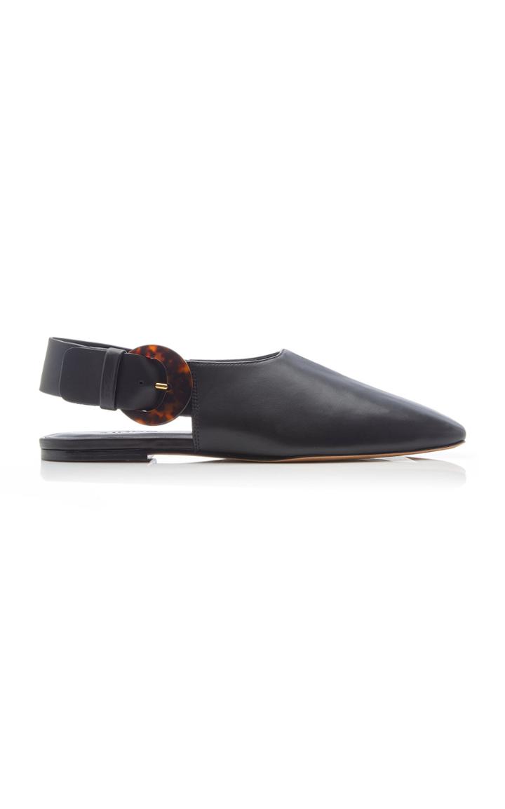 Moda Operandi Vince Cadot Leather Flats Size: 5.5