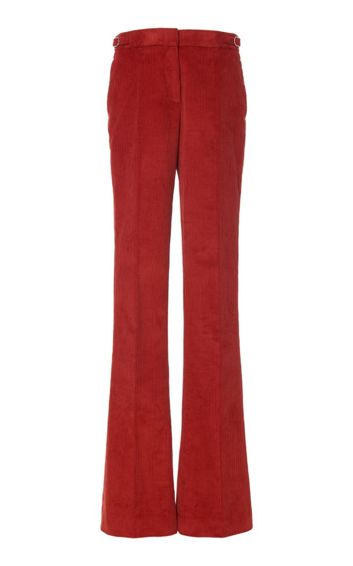 Gabriela Hearst Thompson Corduroy Straight-leg Pants