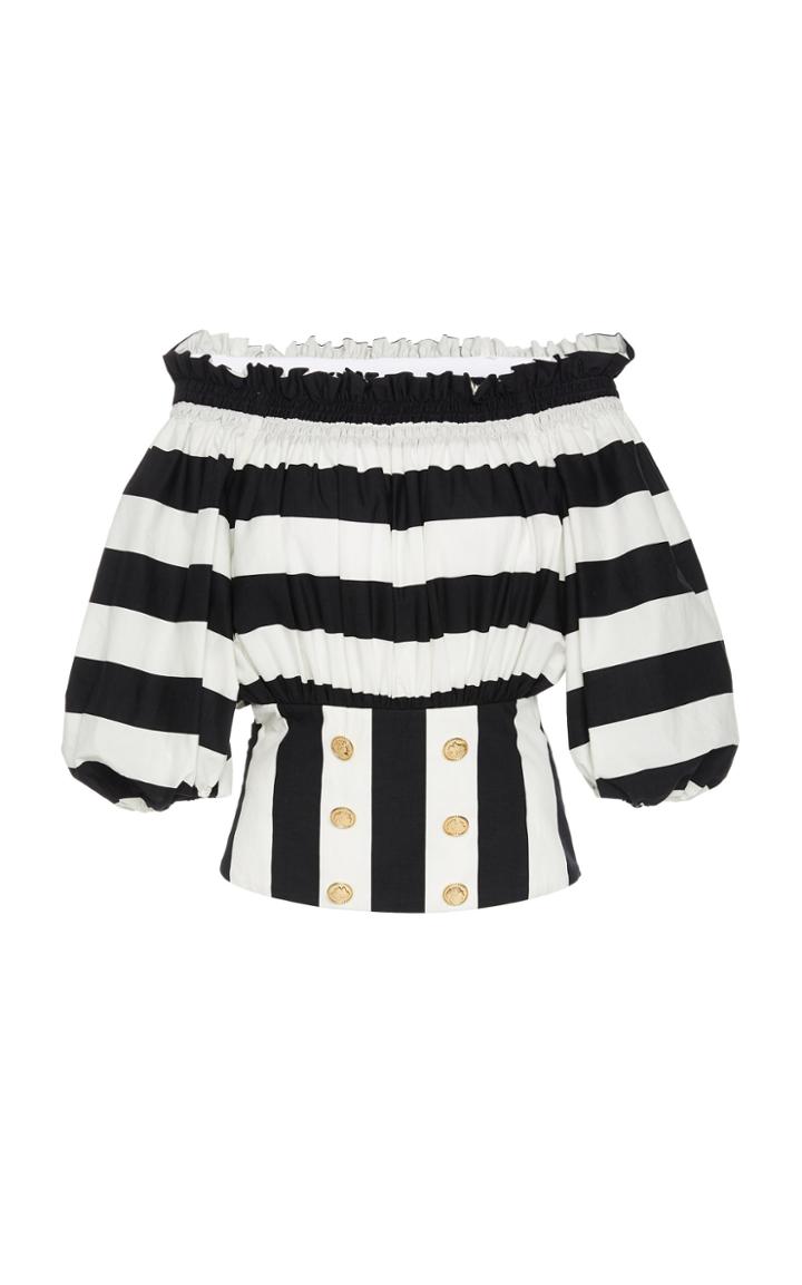 Caroline Constas Maci Cotton Top