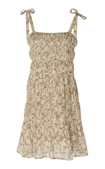 Sir The Label Alba Pliss Mini Dress