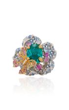 Anabela Chan M'o Exclusive Paraiba Tourmaline Bloom Ring