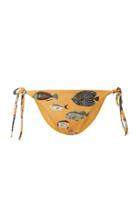 Agua By Agua Bendita Bonnie Printed Side Tie Bikini Bottom
