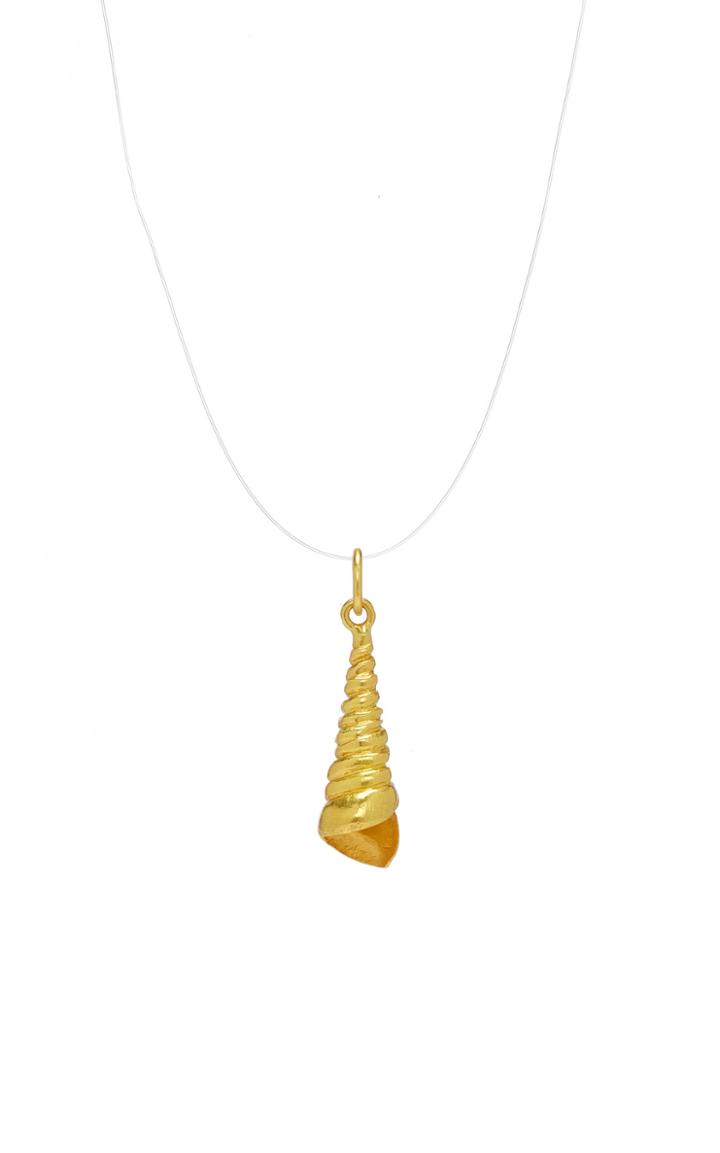 Pippa Small Screw Shell Charm