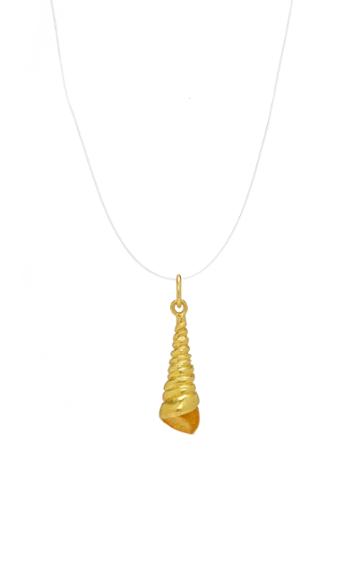 Pippa Small Screw Shell Charm
