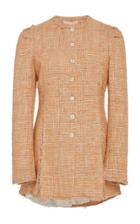 Brock Collection Paoli Tweed Puff Shoulder Jacket