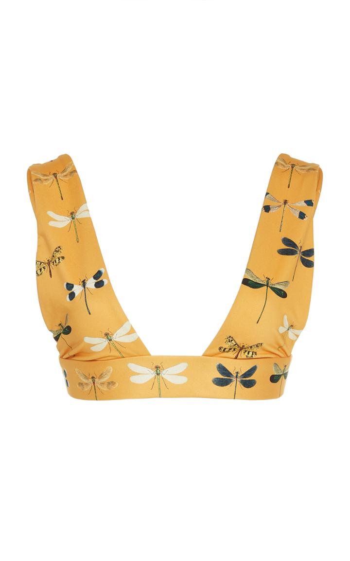 Agua By Agua Bendita Laurie Printed Bikini Top