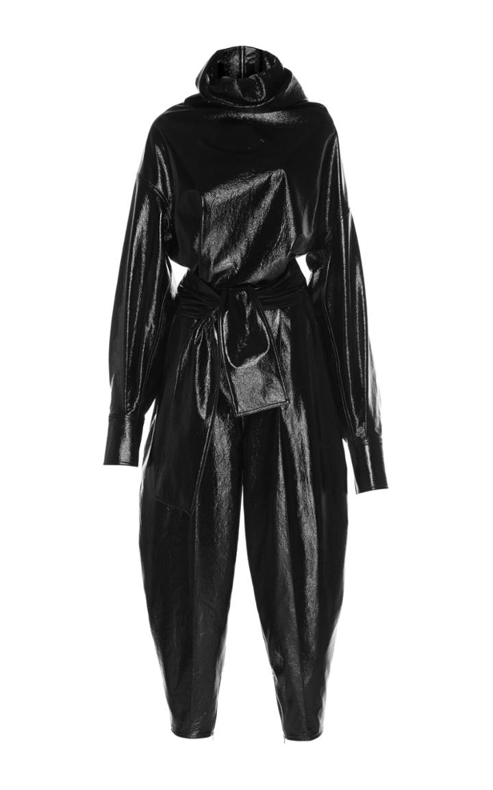 Wanda Nylon Turtleneck Jumpsuit