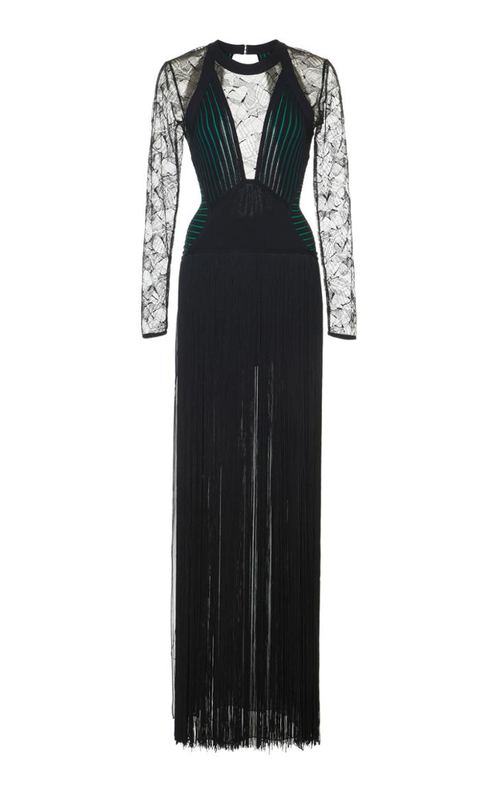 Elie Saab Long Knitted Dress