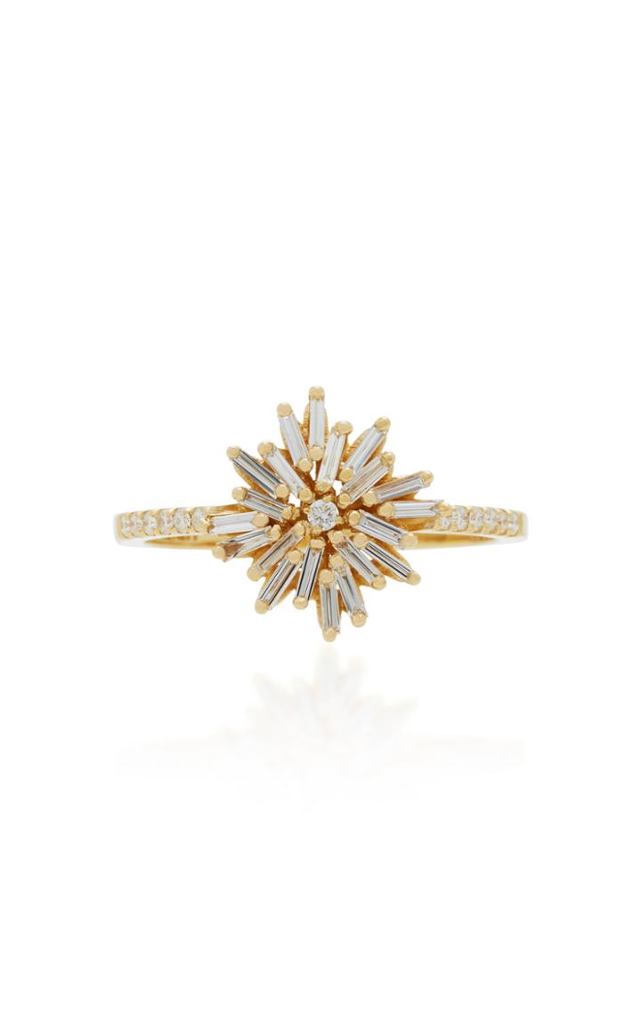 Suzanne Kalan 18k Gold Diamond Ring