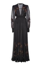 Moda Operandi Etro Embroidered Silk Gown