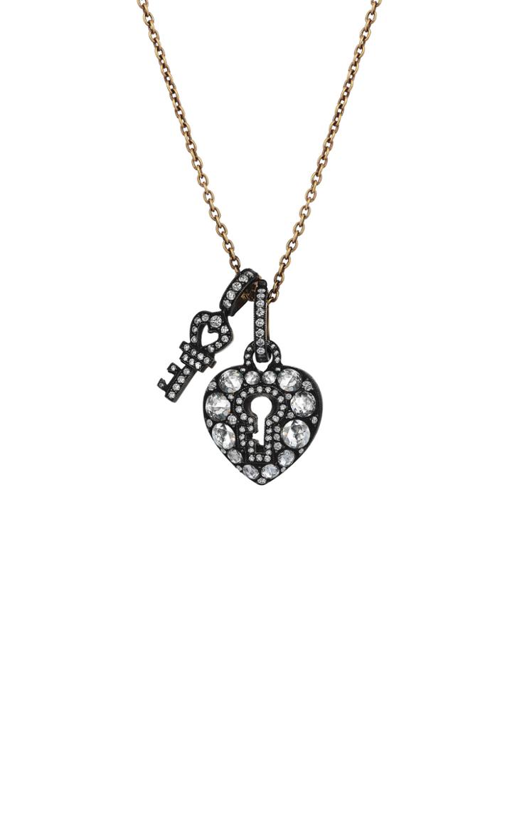 Gilan Palace Heritage 18k Yellow Gold Diamond Necklace